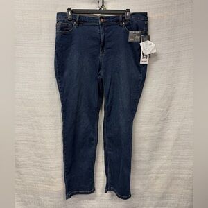 Luxe Deep Indigo Skinny Jeans